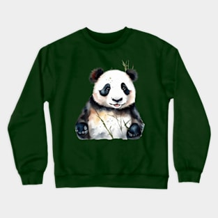 Cute panda gift ideas Crewneck Sweatshirt